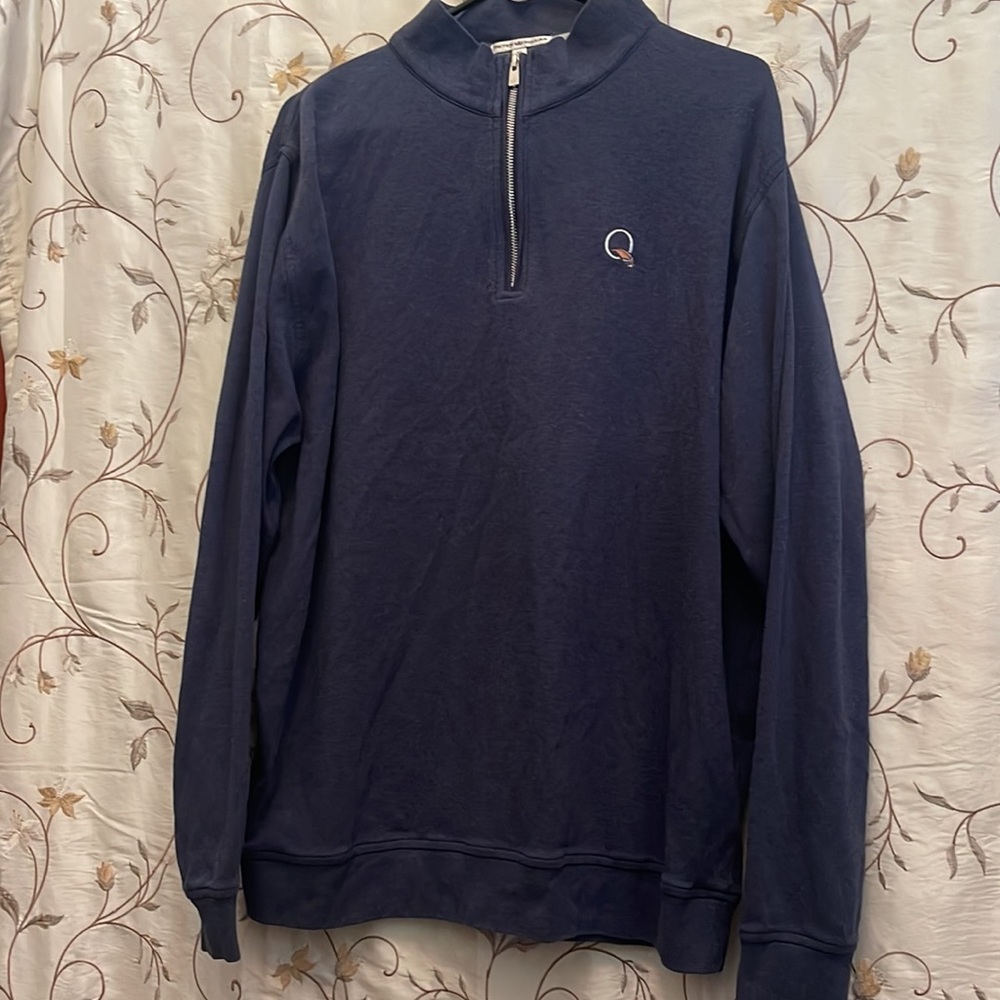 Peter Miller Charcoal Grey L/S Pullover. Mint Condition